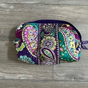 Excellent Condition Vera Bradley travel cosmetic bag-large size